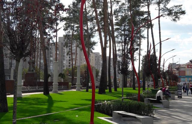 Монтаж опор вуличного освітлення, послуги бригада електриків Київ, Ірпінь, Буча